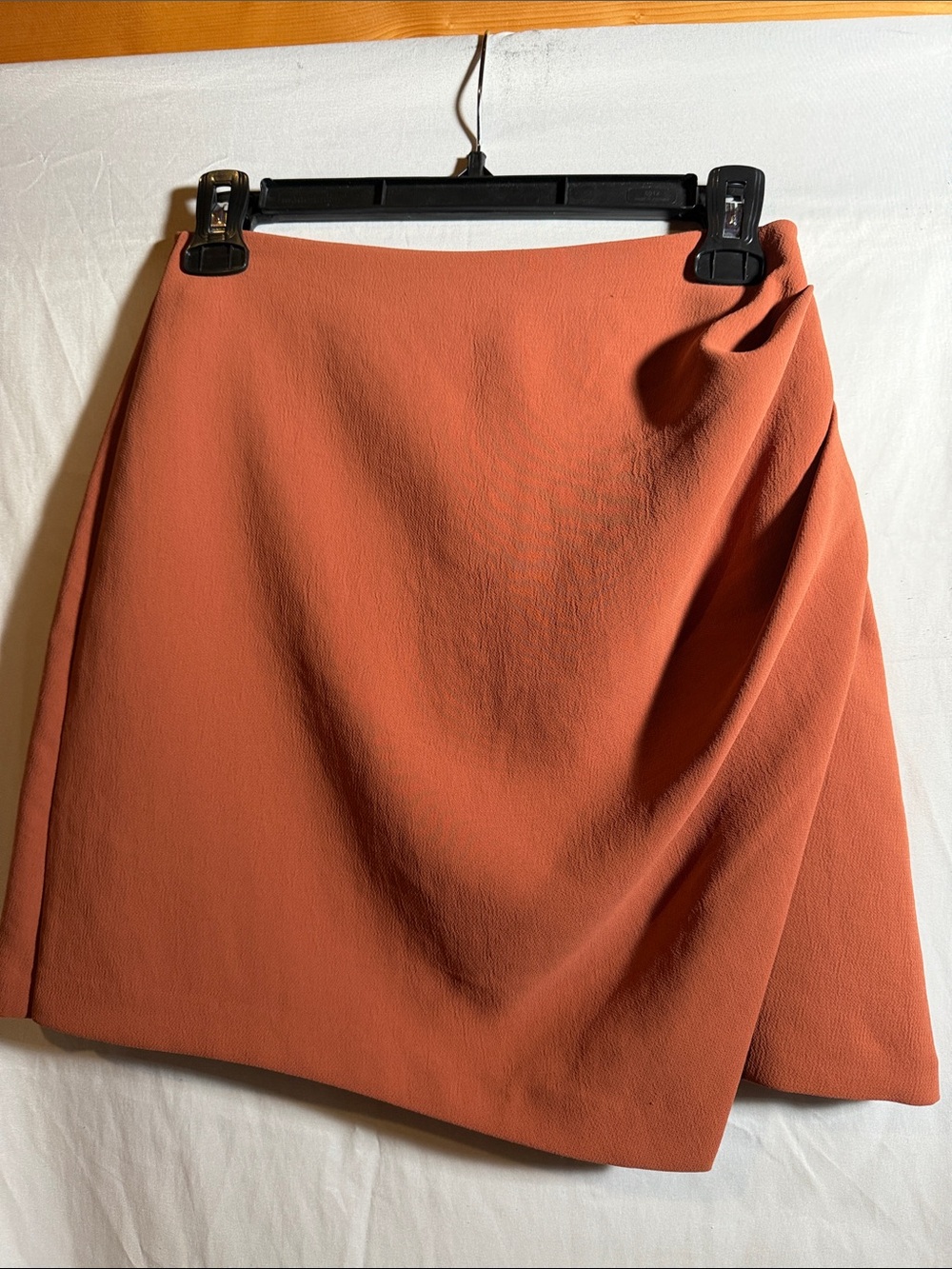 Aritzia Wilfred Terra Cotta Mini Skirt size 0